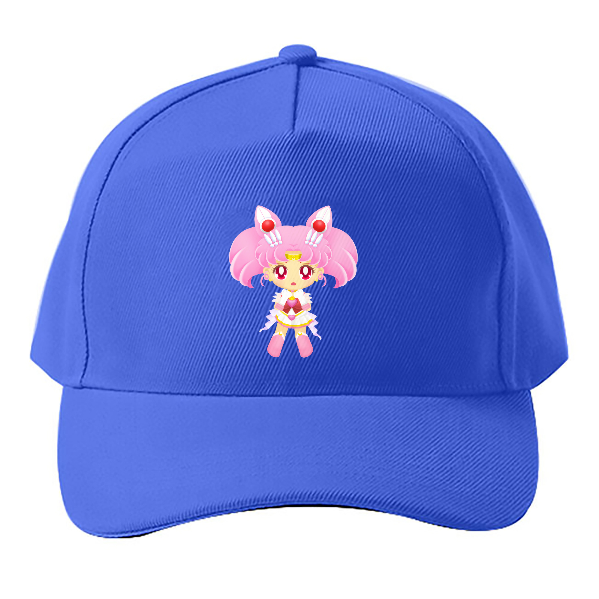 （画像用） 美少女戦士セーラームーン ちびうさ Sailor Moon Chibiusa Tsukino Usagi Small Lady Serenity ベースボールキャップ 綿100％ 男女兼用 帽子 スポーツ